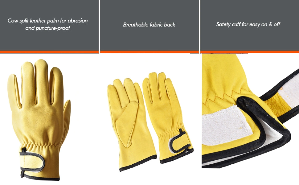 Safety Performance Series Construction Mechanics Work Gloves