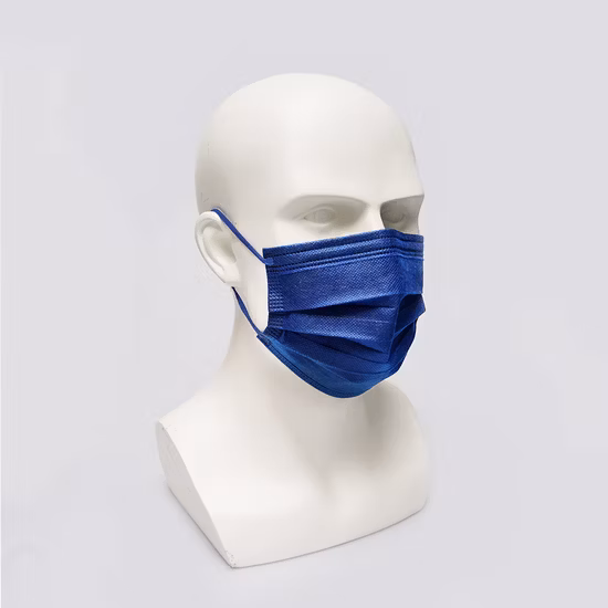 Disposable Nonwoven Earloop 3 Ply Medical Face Mask