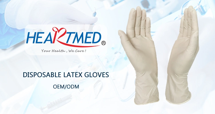 Competitive Factory Price Non Sterile, M5.0g Series, Single Use Latex Gloves