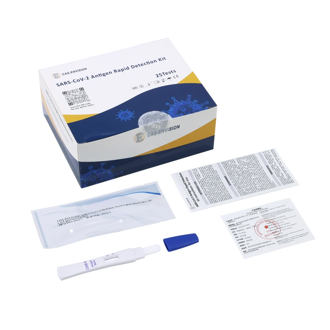 CE Pei Medical Supply Lab Equipment PCR Covd Saliva Diagnostic Kit Antigen Rapid Test Kit