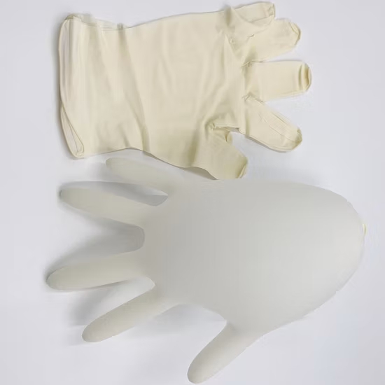 Luvas para exames médicos, luvas de látex com e sem pó para atacado na China