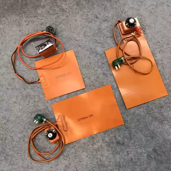 Cobertores de aquecimento industrial elétricos flexíveis 220 V cobertor elétrico inteligente Manta Termic Electric