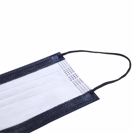 Máscaras faciais descartáveis ​​Xiantao Factory Black Morandi Medical Mask