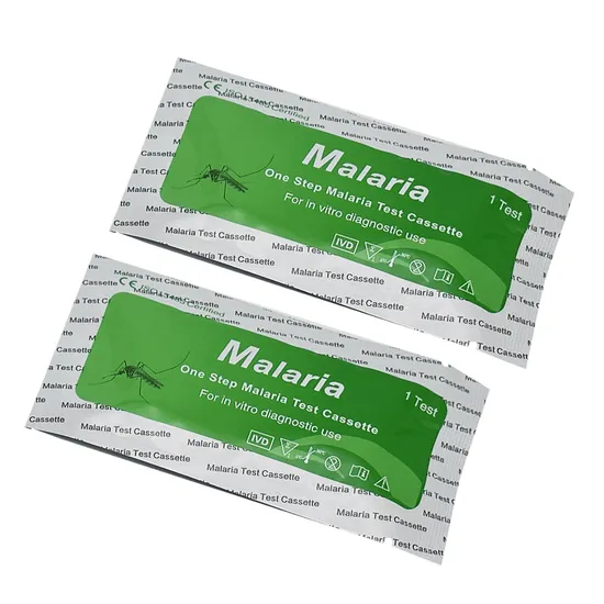 Kits de diagnóstico de antígeno de teste rápido para malária